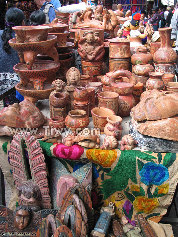 Рынок в Чичикастенанго