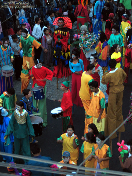 La procesion de carnaval