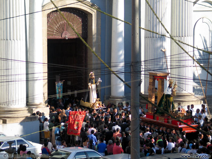 The church of San Francisco, Ciudad de Guatemala