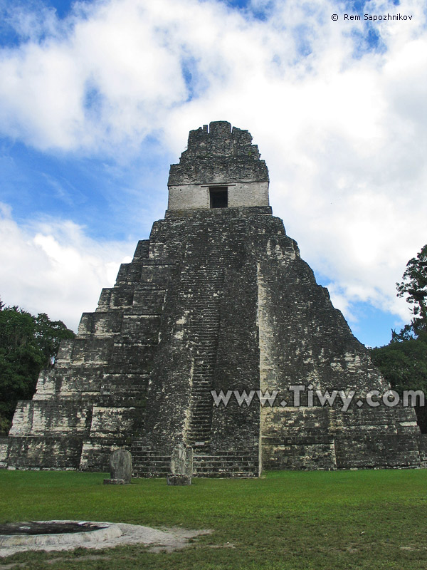 El Templo I es conocido como el Gran Jaguar. 