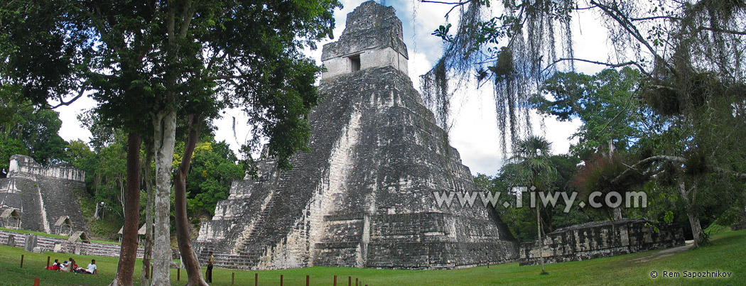 El Templo I es conocido como el Gran Jaguar. 