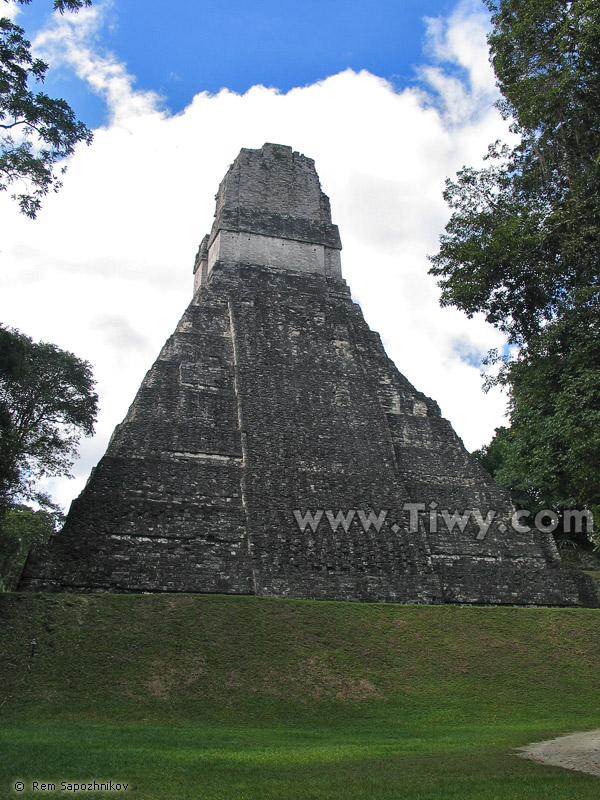 El Templo I es conocido como el Gran Jaguar. 