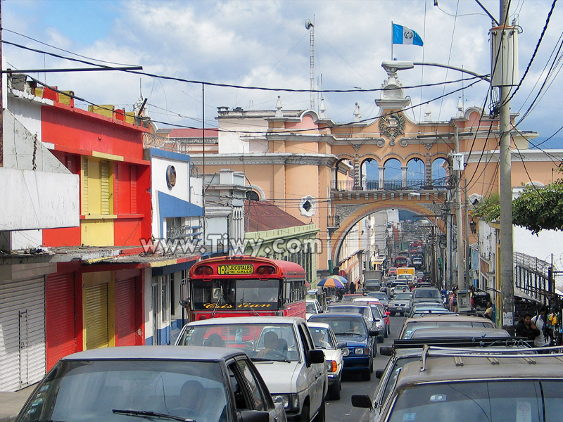 Arch thoroughfare