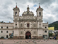 La iglesia de la Virgen de los Dolores en Tegucigalpa