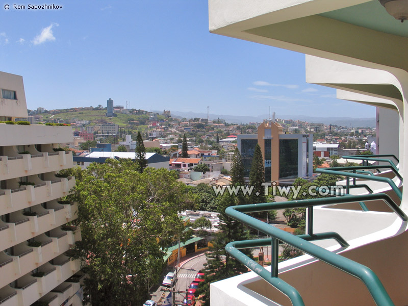 View of Tegus from hotel Plaza Libertador