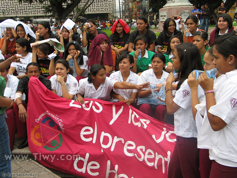 School kids unanimously stand for their rights