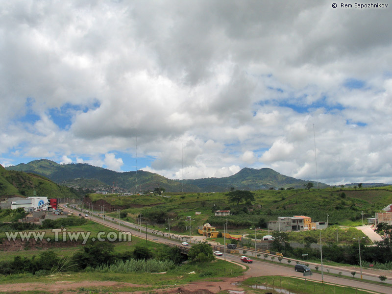 Tegucigalpa, the capital of Honduras