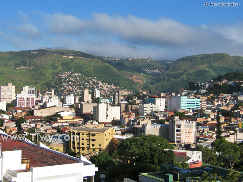 Tegucigalpa, the capital of Honduras