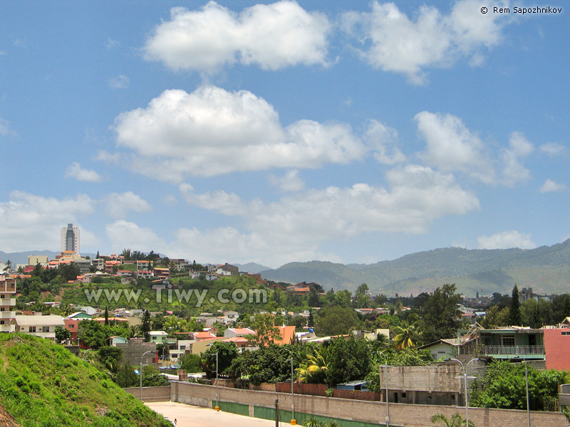 Tegucigalpa, the capital of Honduras