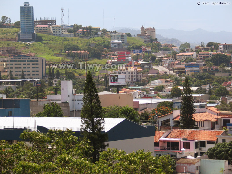 Tegucigalpa, la capital hondurea