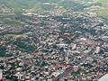 Vista de Tegus desde el avin