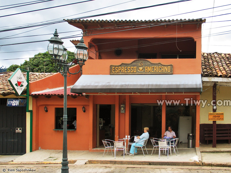 El caf Expreso Americano