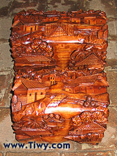 the Hondurans are unbeatable in wood carving