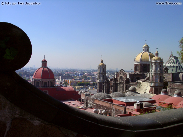 View to the Mexico City