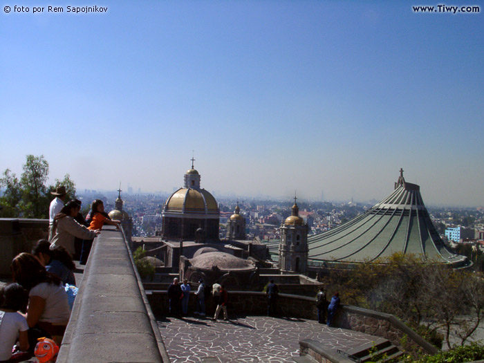 View to the Mexico City