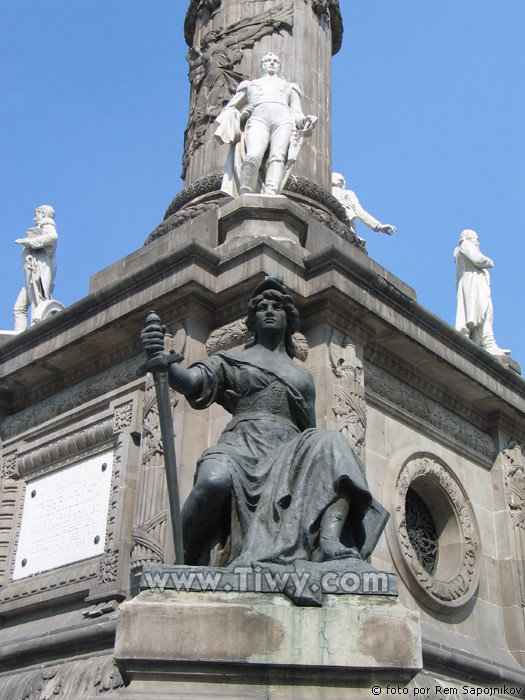 "Angel" is a monument to the independence of Mexico