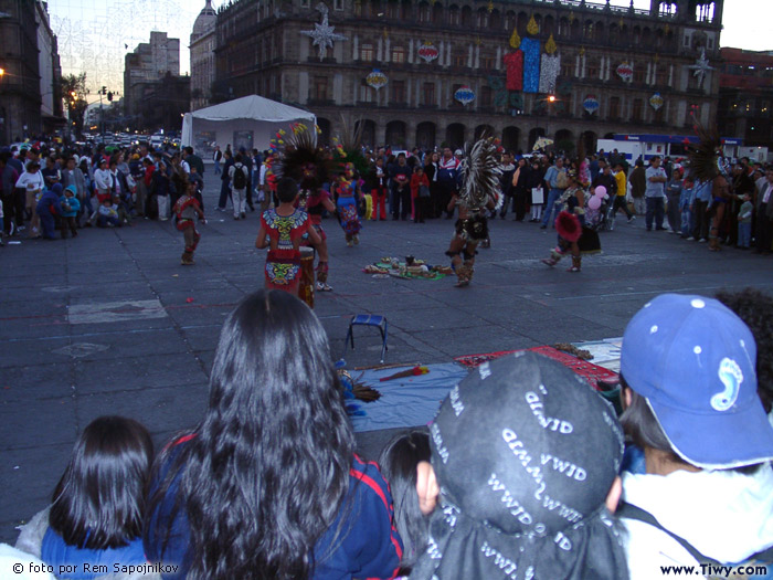 Performance of a Folk dance group