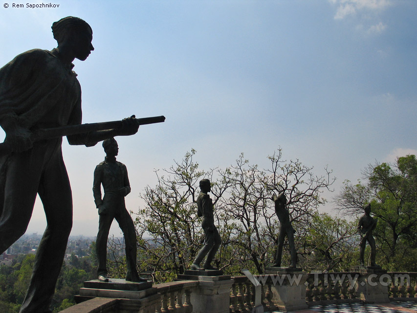 Children-heroes - under that name the heroic six of cadets came into history of Mexico