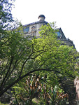 Chapultepec castle is situated on a high hill