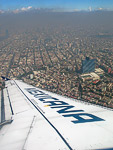 Aerial view of Mexico City