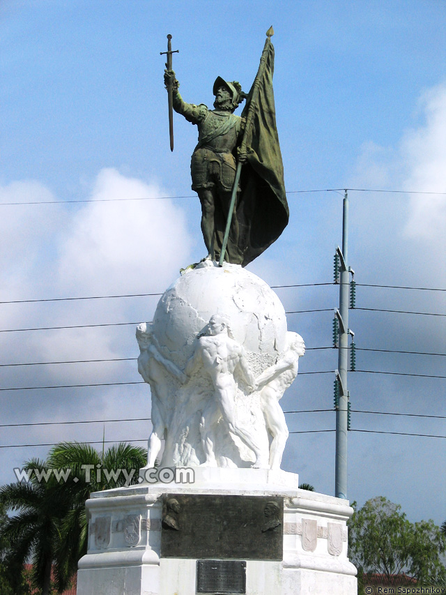 The monument to Vasco Nuñez de Balboa