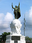 The monument to Vasco Nuñez de Balboa