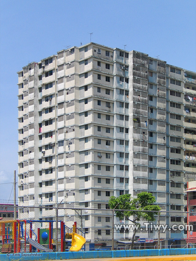 El edificio de muchos pisos es el unico testigo que qued intacto en la tragedia en Chorrillo