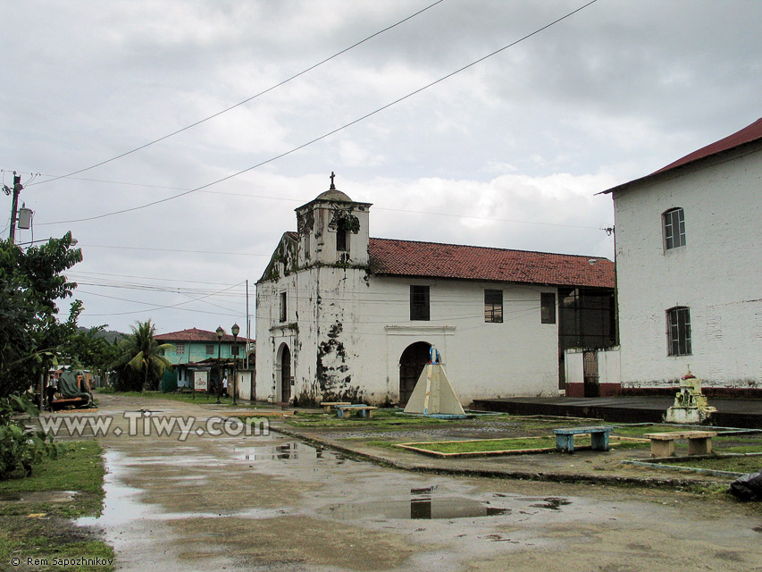 La iglesia de San Felipe en Portobelo