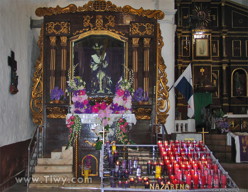 San Felipe church in Portobelo