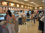 Souvenir shop of the Panama Canal