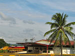 The railway station in Panama-city