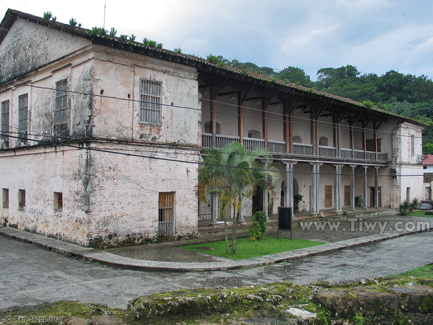 Custom house at Portobelo