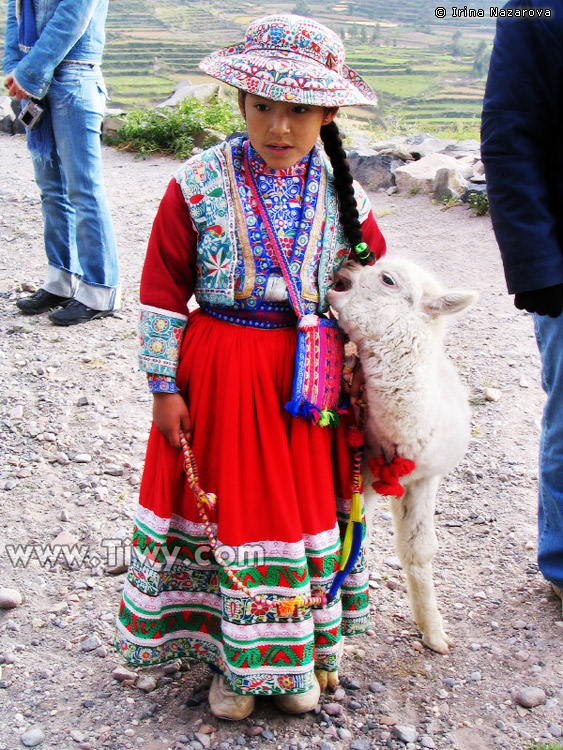 Native population of Colca