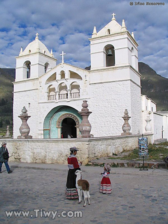 Church in Maca village