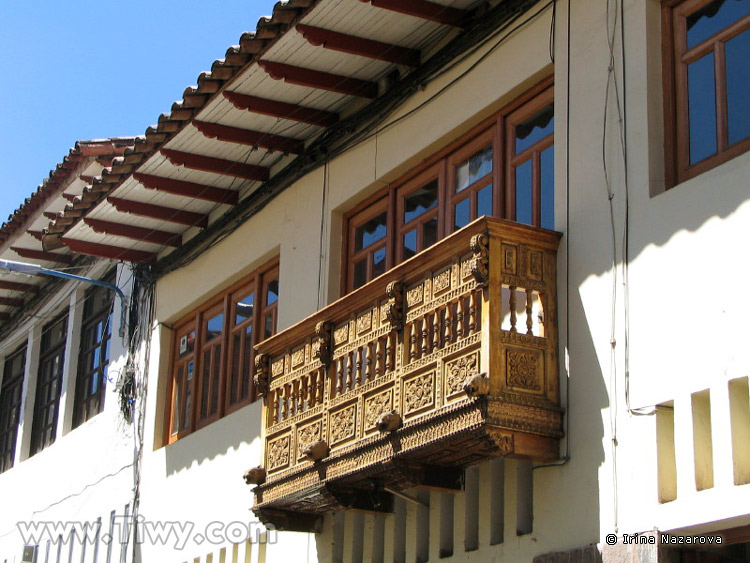 Cusco balconies