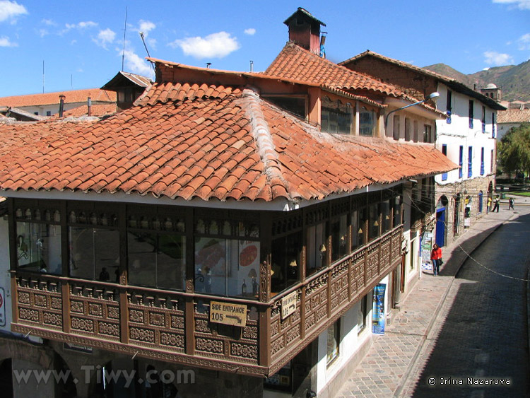 Cusco balconies