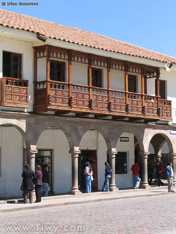 Cusco balconies