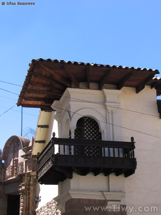 Cusco balconies