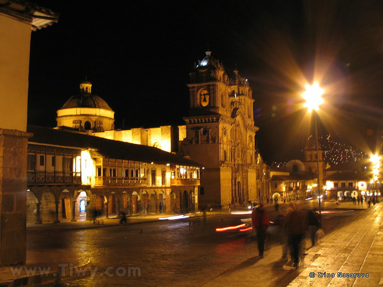 Cusco at night