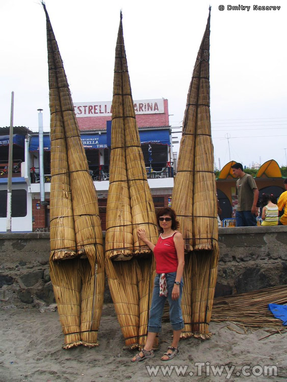 Caballitos de totora -    