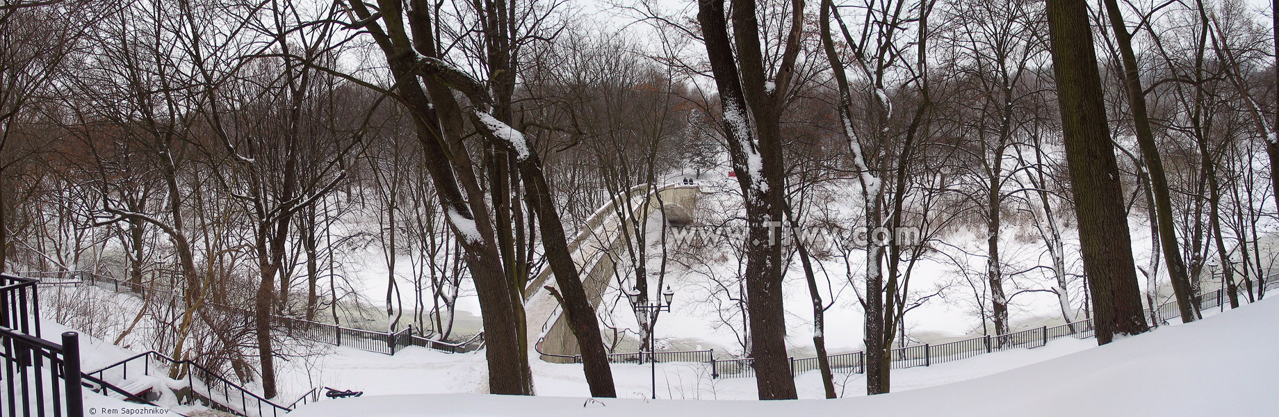 The Hump-back bridge across the Instruch