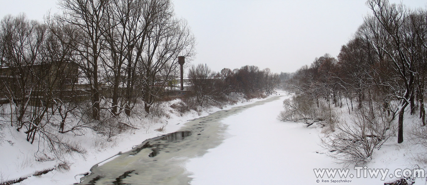 View from the Hump-back bridge across the Instruch