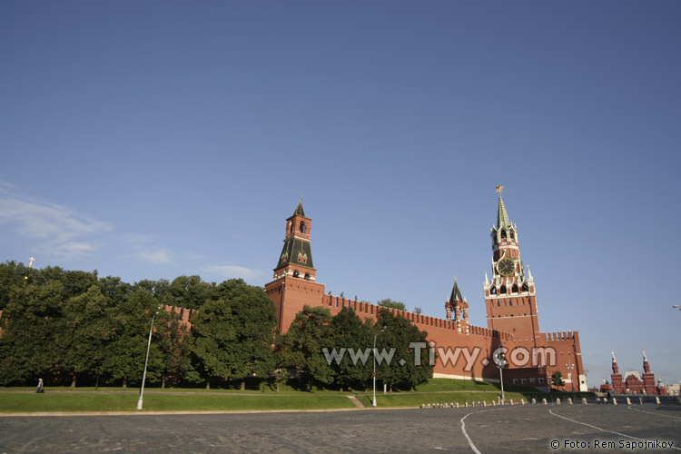 La torre Spasskaya del Kremlin