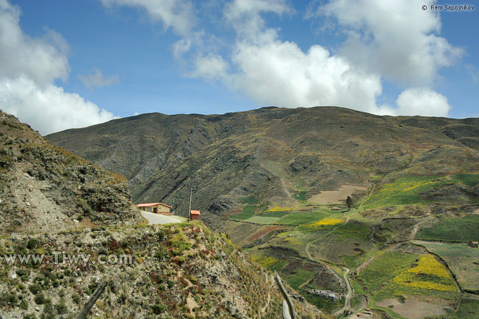 Si vira al lado desde la carretera Trasandina