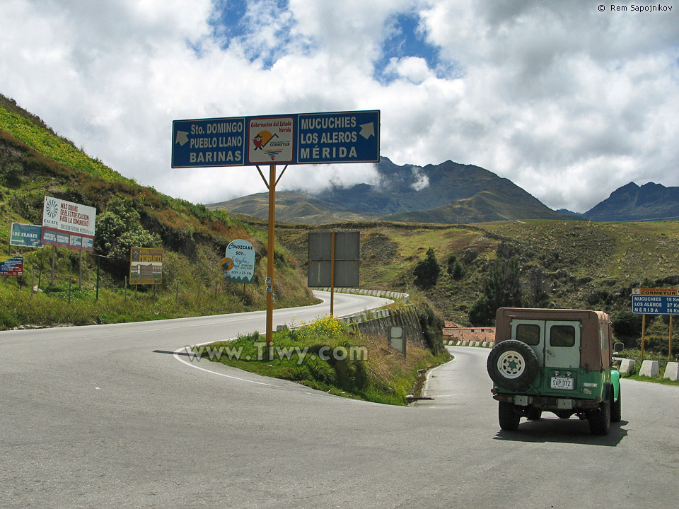 La carretera Trasandina