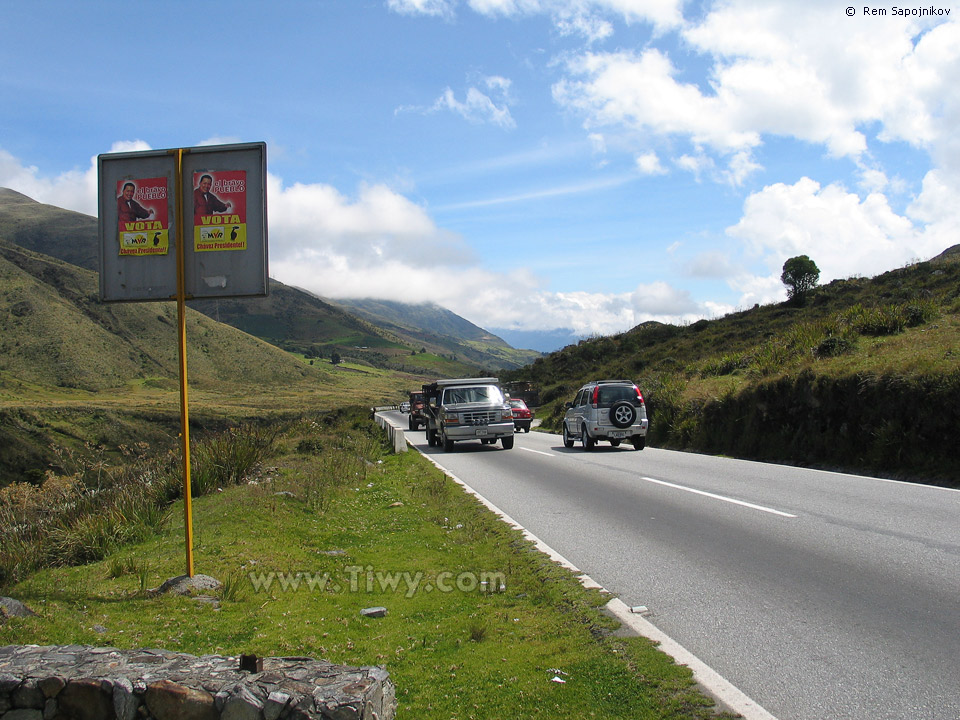 La carretera Trasandina