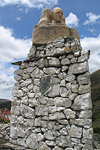 Juan Felix Sanchez erected the monument to himself
