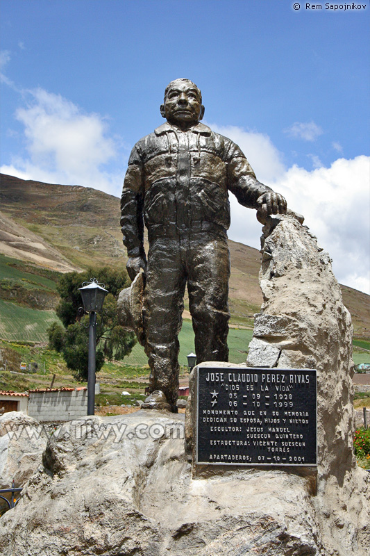 Monument to Jose Claudio Perez Rivas