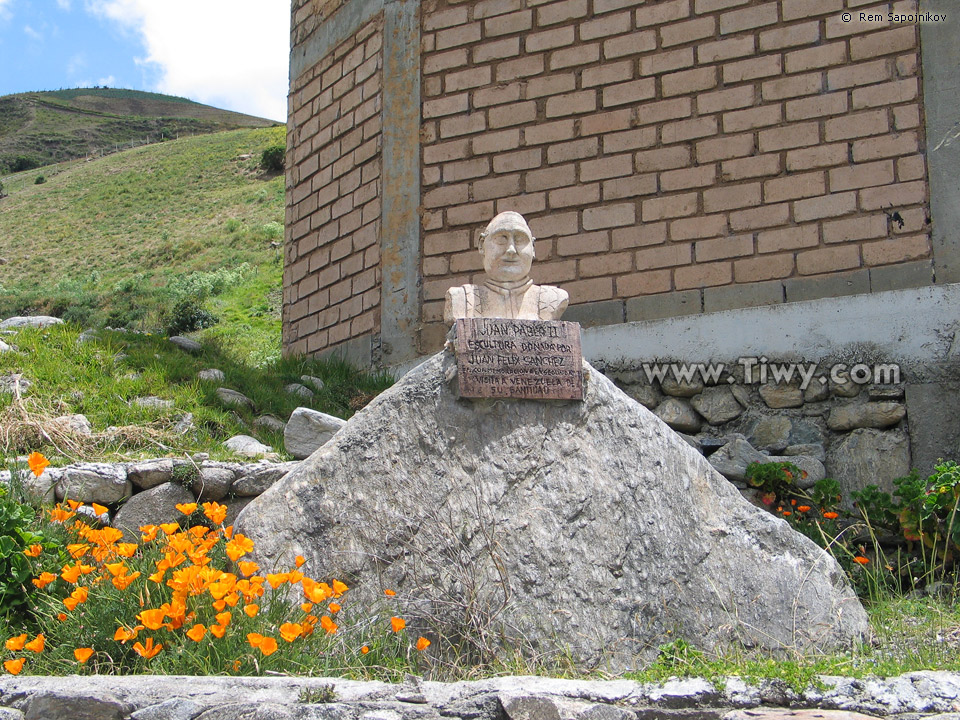 Monumento a Papa Juan Pablo II, estado Merida, Venezuela