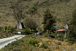 Entrada por carretera al Hotel los Frailes